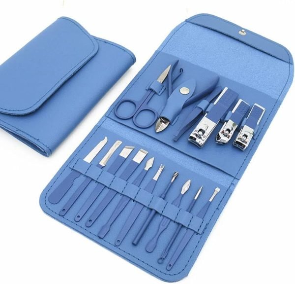 16PCS Stainless Steel Manicure & Pedicure Set