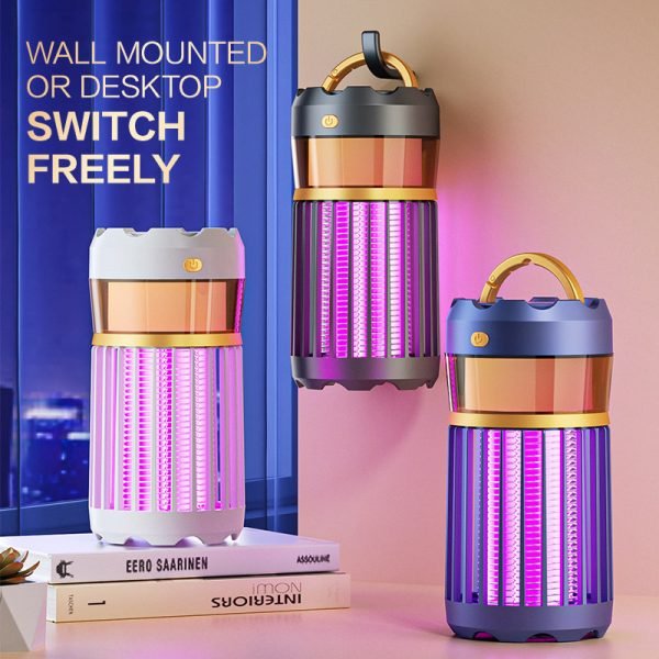 Electric Bug Zapper UV Light Mosquito Lamp 395nm